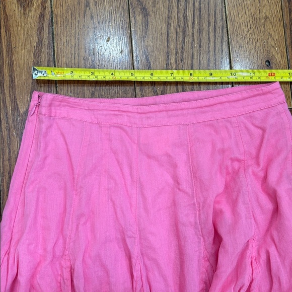 Anthropologie Pink Skirt size 0 - Picture 6 of 7